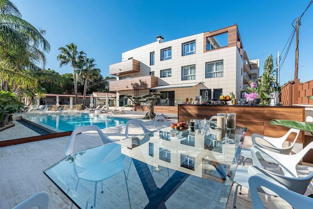 Luxury Casa Con Piscina, Wifi, 150M Dal Mare Apartment Miami Playa Ngoại thất bức ảnh